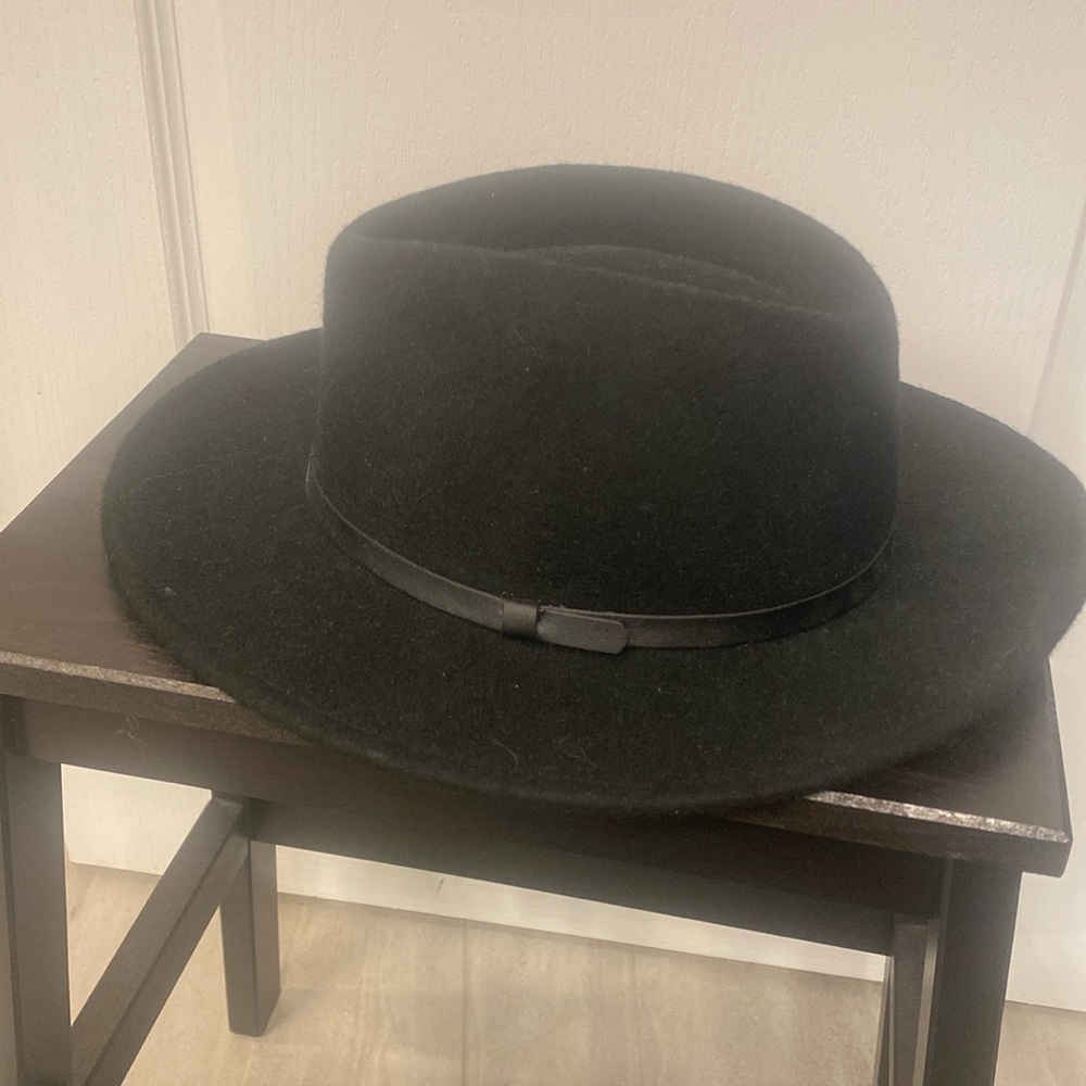 100% Wool Wide Brim Hat